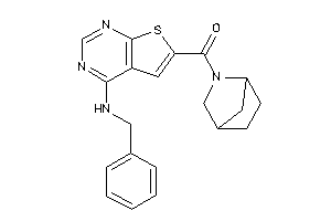 5-azabicyclo[2.2.1]heptan-5-yl-[4-(benzylamino)thieno[2,3-d]pyrimidin-6-yl]methanone