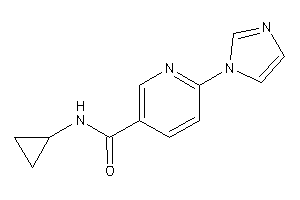 N-cyclopropyl-6-imidazol-1-yl-nicotinamide