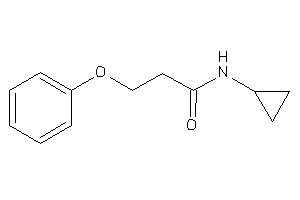 Image of N-cyclopropyl-3-phenoxy-propionamide
