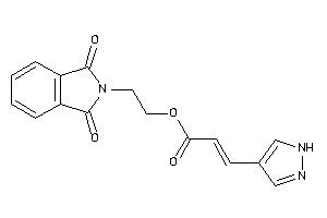 3-(1H-pyrazol-4-yl)acrylic Acid 2-phthalimidoethyl Ester