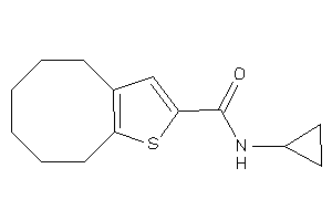 N-cyclopropyl-4,5,6,7,8,9-hexahydrocycloocta[b]thiophene-2-carboxamide