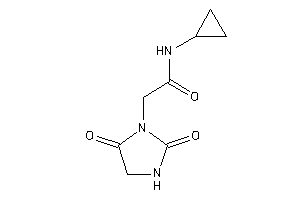 N-cyclopropyl-2-(2,5-diketoimidazolidin-1-yl)acetamide