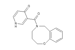Image of 3-(2,3,4,6-tetrahydro-1,5-benzoxazocine-5-carbonyl)-4-pyridone