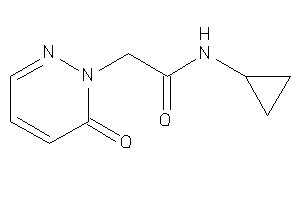 N-cyclopropyl-2-(6-ketopyridazin-1-yl)acetamide