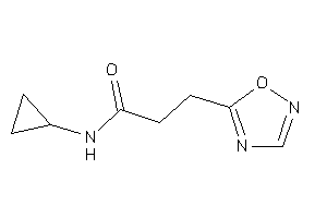 N-cyclopropyl-3-(1,2,4-oxadiazol-5-yl)propionamide