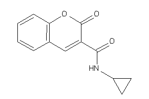 Image of N-cyclopropyl-2-keto-chromene-3-carboxamide