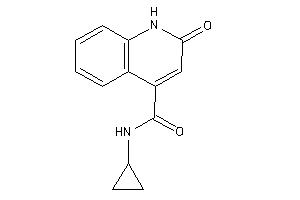 Image of N-cyclopropyl-2-keto-1H-quinoline-4-carboxamide