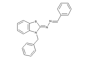 Benzal-[(3-benzyl-1,3-benzothiazol-2-ylidene)amino]amine