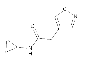 Image of N-cyclopropyl-2-isoxazol-4-yl-acetamide
