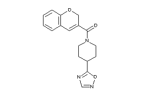 2H-chromen-3-yl-[4-(1,2,4-oxadiazol-5-yl)piperidino]methanone