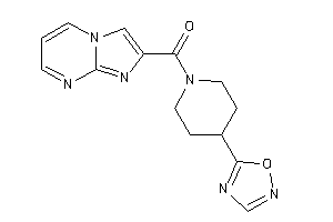 Imidazo[1,2-a]pyrimidin-2-yl-[4-(1,2,4-oxadiazol-5-yl)piperidino]methanone