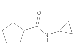 Image of N-cyclopropylcyclopentanecarboxamide