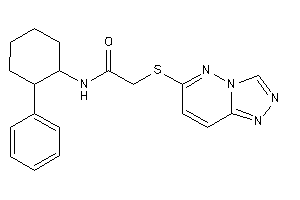 N-(2-phenylcyclohexyl)-2-([1,2,4]triazolo[3,4-f]pyridazin-6-ylthio)acetamide