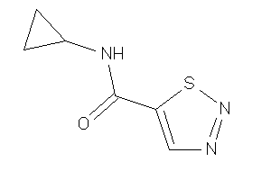 Image of N-cyclopropylthiadiazole-5-carboxamide