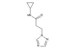 N-cyclopropyl-3-(1,2,4-triazol-1-yl)propionamide