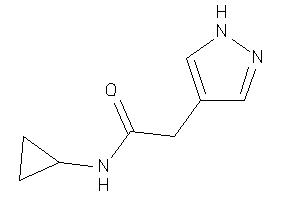 N-cyclopropyl-2-(1H-pyrazol-4-yl)acetamide