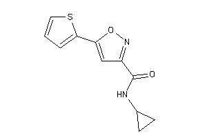 Image of N-cyclopropyl-5-(2-thienyl)isoxazole-3-carboxamide