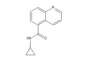 N-cyclopropylquinoline-5-carboxamide