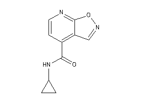 N-cyclopropylisoxazolo[5,4-b]pyridine-4-carboxamide