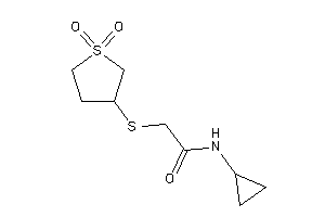 N-cyclopropyl-2-[(1,1-diketothiolan-3-yl)thio]acetamide