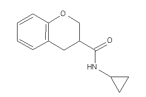 N-cyclopropylchroman-3-carboxamide