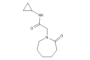 N-cyclopropyl-2-(2-ketoazepan-1-yl)acetamide