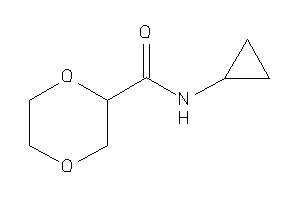 Image of N-cyclopropyl-1,4-dioxane-2-carboxamide