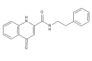 4-keto-N-phenethyl-1H-quinoline-2-carboxamide