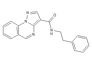 Image of N-phenethylpyrazolo[1,5-a]quinazoline-3-carboxamide