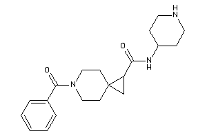 6-benzoyl-N-(4-piperidyl)-6-azaspiro[2.5]octane-2-carboxamide