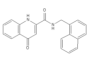 4-keto-N-(1-naphthylmethyl)-1H-quinoline-2-carboxamide