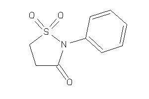 1,1-diketo-2-phenyl-1,2-thiazolidin-3-one