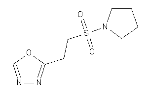 2-(2-pyrrolidinosulfonylethyl)-1,3,4-oxadiazole