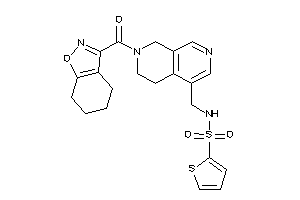 N-[[7-(4,5,6,7-tetrahydroindoxazene-3-carbonyl)-6,8-dihydro-5H-2,7-naphthyridin-4-yl]methyl]thiophene-2-sulfonamide
