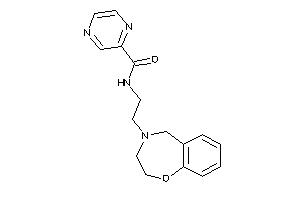 N-[2-(3,5-dihydro-2H-1,4-benzoxazepin-4-yl)ethyl]pyrazinamide