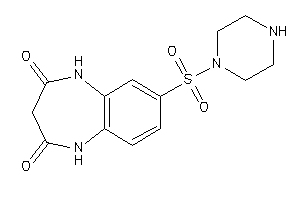 8-piperazinosulfonyl-1,5-dihydro-1,5-benzodiazepine-2,4-quinone