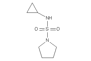 N-cyclopropylpyrrolidine-1-sulfonamide