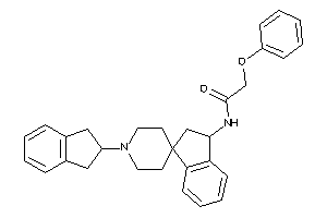 N-(1'-indan-2-ylspiro[indane-3,4'-piperidine]-1-yl)-2-phenoxy-acetamide