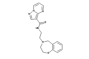 N-[2-(3,5-dihydro-2H-1,4-benzoxazepin-4-yl)ethyl]pyrazolo[1,5-a]pyrimidine-3-carboxamide