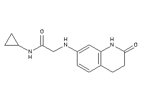 N-cyclopropyl-2-[(2-keto-3,4-dihydro-1H-quinolin-7-yl)amino]acetamide