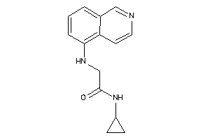 N-cyclopropyl-2-(5-isoquinolylamino)acetamide