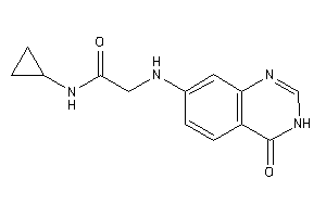 N-cyclopropyl-2-[(4-keto-3H-quinazolin-7-yl)amino]acetamide