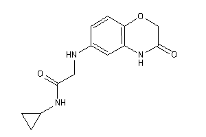 N-cyclopropyl-2-[(3-keto-4H-1,4-benzoxazin-6-yl)amino]acetamide