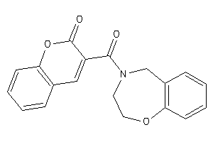 3-(3,5-dihydro-2H-1,4-benzoxazepine-4-carbonyl)coumarin