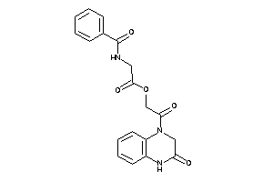 2-benzamidoacetic Acid [2-keto-2-(3-keto-2,4-dihydroquinoxalin-1-yl)ethyl] Ester