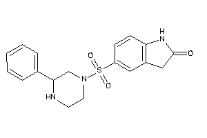 5-(3-phenylpiperazino)sulfonyloxindole