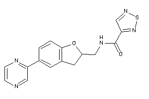 N-[(5-pyrazin-2-ylcoumaran-2-yl)methyl]-1,2,5-thiadiazole-3-carboxamide