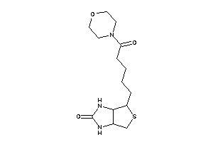 6-(5-keto-5-morpholino-pentyl)-1,3,3a,4,6,6a-hexahydrothieno[3,4-d]imidazol-2-one