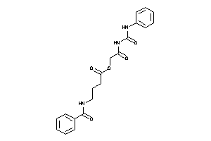 Image of 4-benzamidobutyric Acid [2-keto-2-(phenylcarbamoylamino)ethyl] Ester
