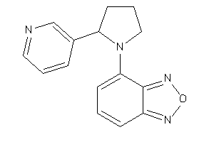 4-[2-(3-pyridyl)pyrrolidino]benzofurazan